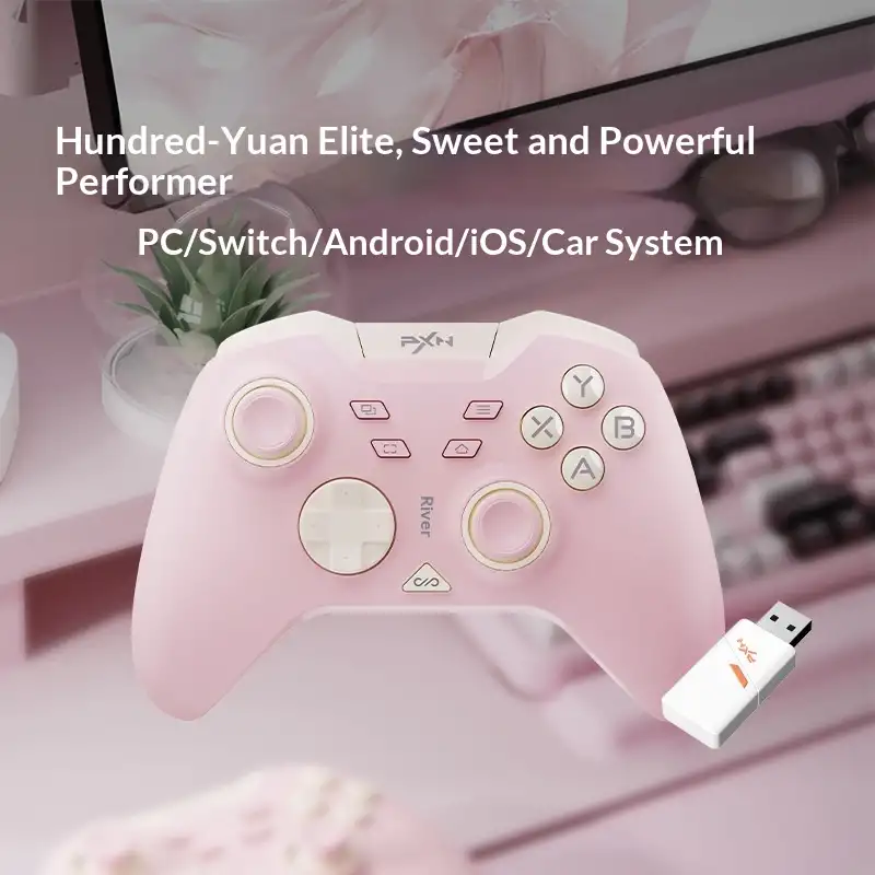 P5 wireless game controller with vibration and motion sensing