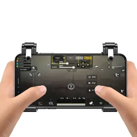 Four Finger Mobile Gaming Trigger Controller For Competitive Gameplay