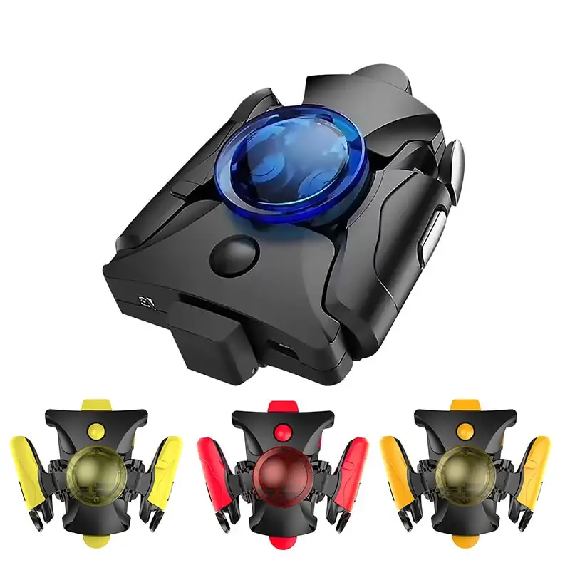 Mobile gaming mechanical trigger kit with back clip in assorted colours