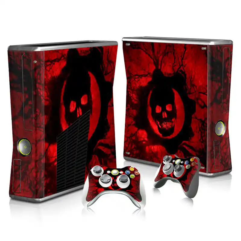 PVC skull sticker set for film game machines