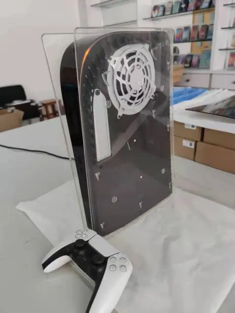 Transparent ABS Shell Protector for PS5 Digital Edition Console