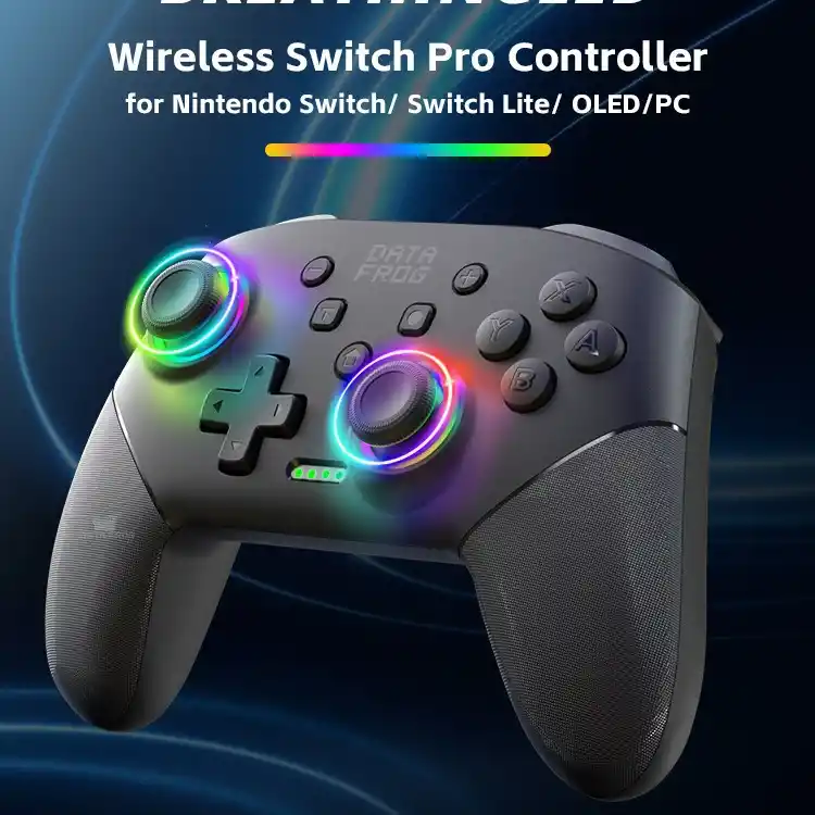 Black Lightning Bluetooth wireless game controller