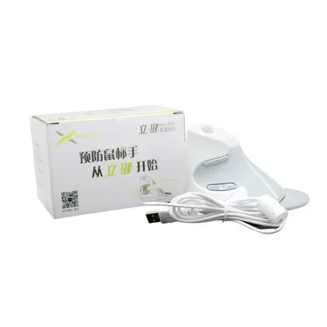 Ergonomic Vertical USB Mouse For Comfortable Desktop Control