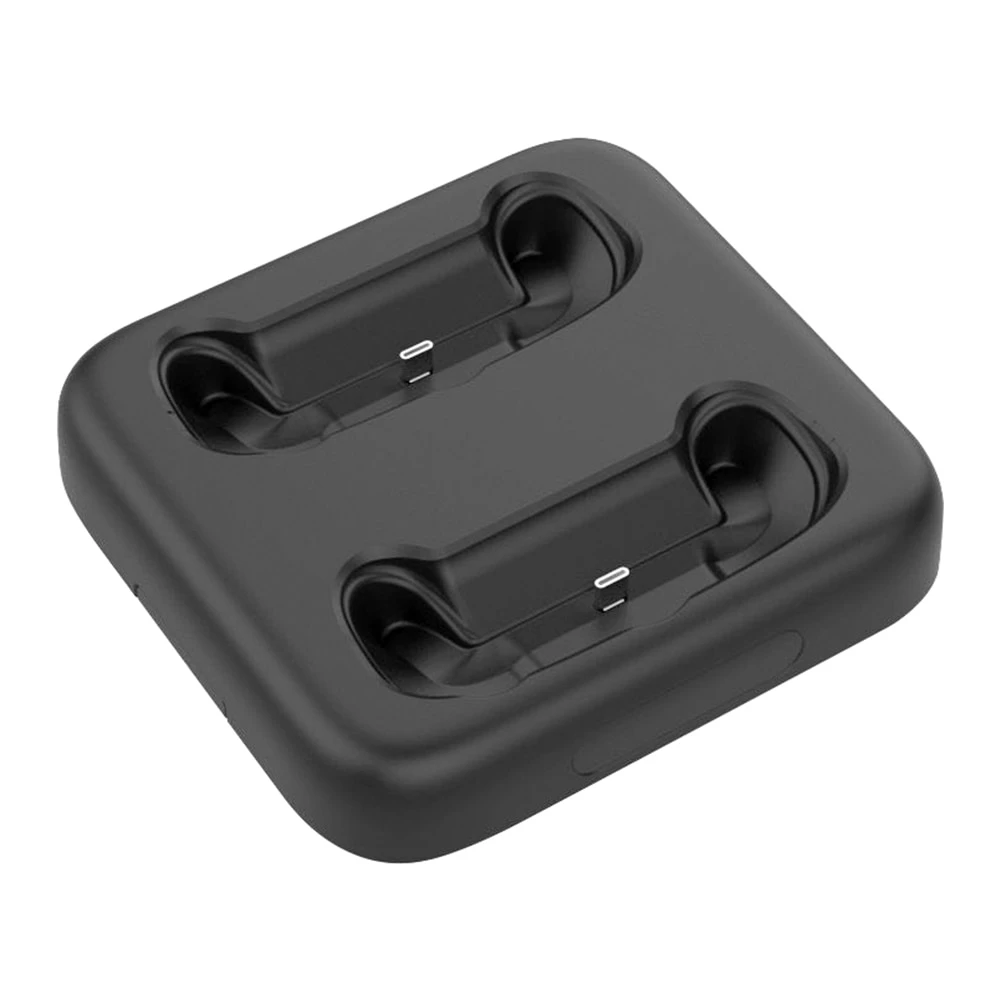 Black USB charging dock for two Xbox Series S/X controllers