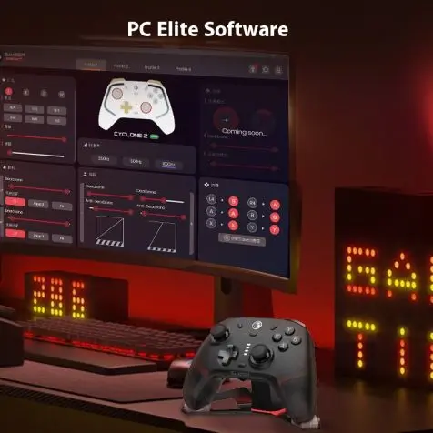 Wireless Gaming Controller Dock With Charging Station