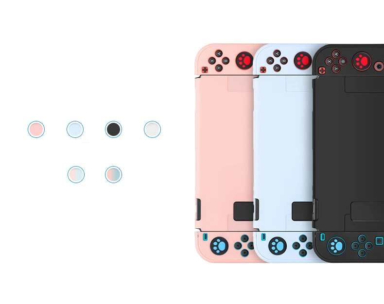 Nintendo Switch protective shell cover in a gradient colour style