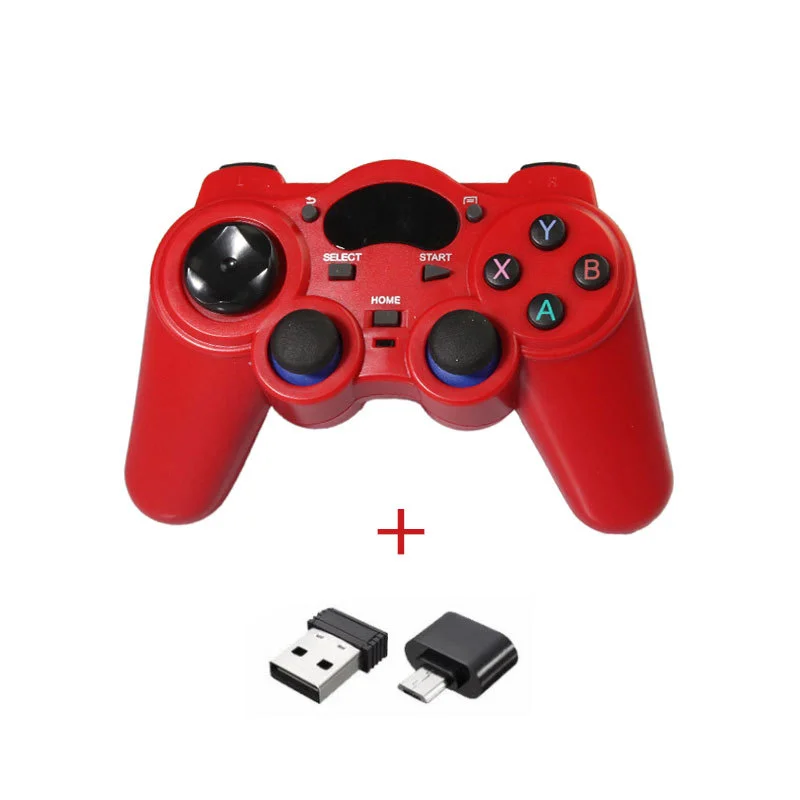 Multi-platform wireless gamepad in a selected colour with OTG option