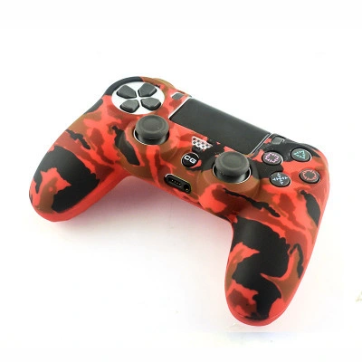 Silicone protective cover for a PS4 series controller