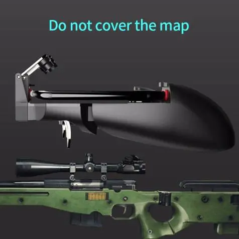 Six Finger Mobile Gaming Trigger Controller for PUBG