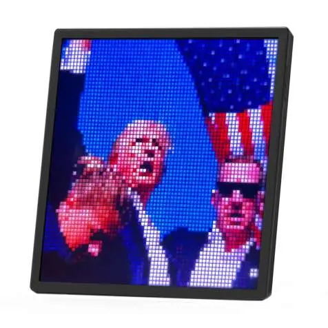 Smart Pixel LED Desktop Display Frame With Bluetooth Customization