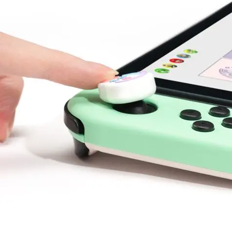 Cat Paw Silicone Thumb Grip Covers For Nintendo Switch Controllers