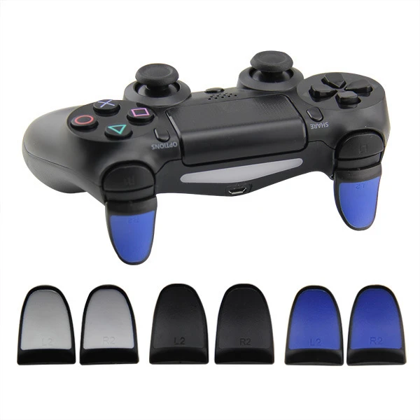 Two-piece PS4 L2 and R2 controller button set