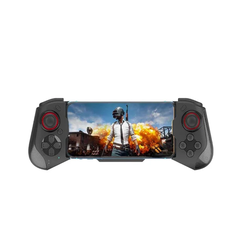 Black Bluetooth one-key press gamepad for mobile phones