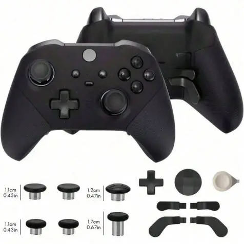 Premium Metal Controller Upgrade Kit With Customizable Gaming Parts