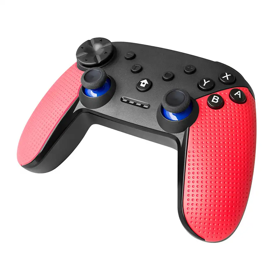 Wireless Bluetooth gamepad in Grey or Red with Type-C cable