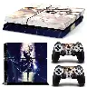 PS4 Game Console Printed PVC Film Sticker