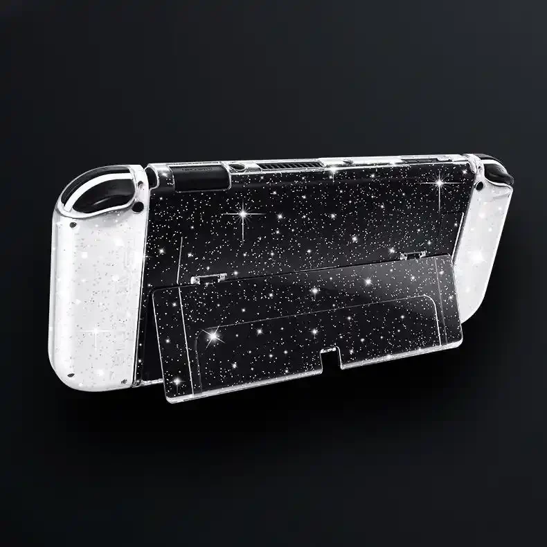 Transparent TPU Protective Shell for Switch OLED – Stellar Flash Hard Shell