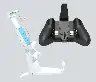 Adjustable White Gamepad Phone Mount Clip