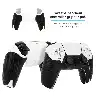 Silicone Rubber Anti-Slip Cover Sticker for PS5 Handle