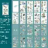 Soft House Time Decorative Journal Sticker Set