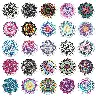 Mandala Graffiti Sticker Pack for Phone Cases and Luggage