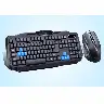 Wireless Black Keyboard and Mouse Set