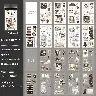 Soft House Time Decorative Journal Sticker Set