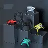 Six-Axis Wireless Bluetooth Gamepad with Dual Vibration