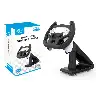 Black PS5 Controller Racing Wheel Bracket