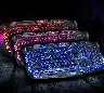 J10 Wired Gaming Keyboard with Tri-Color Backlight