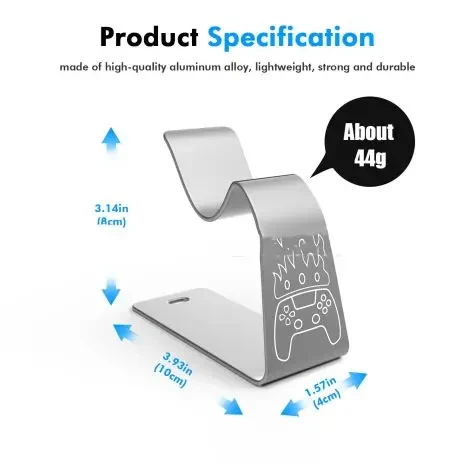 Metal Gamepad Stand Display Holder For PS5 Controllers