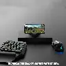 Mobile Gaming Mouse and Keyboard Converter – Black
