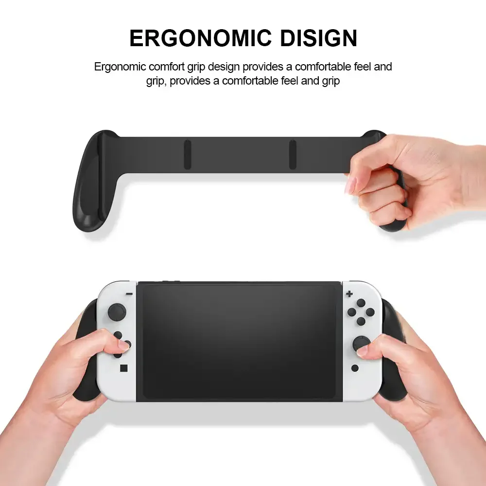 USB Game Console Grip with Card Slot for Switch OLED