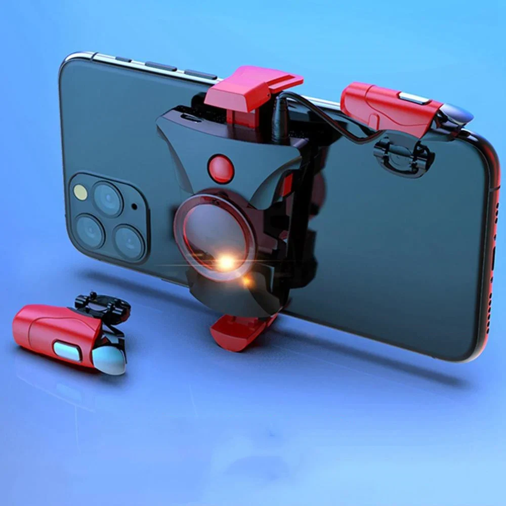 Mobile Gaming Mechanical Trigger Kit with Back Clip