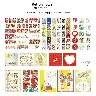 Retro Vintage Decorative Sticker Collection – 166-Piece Set