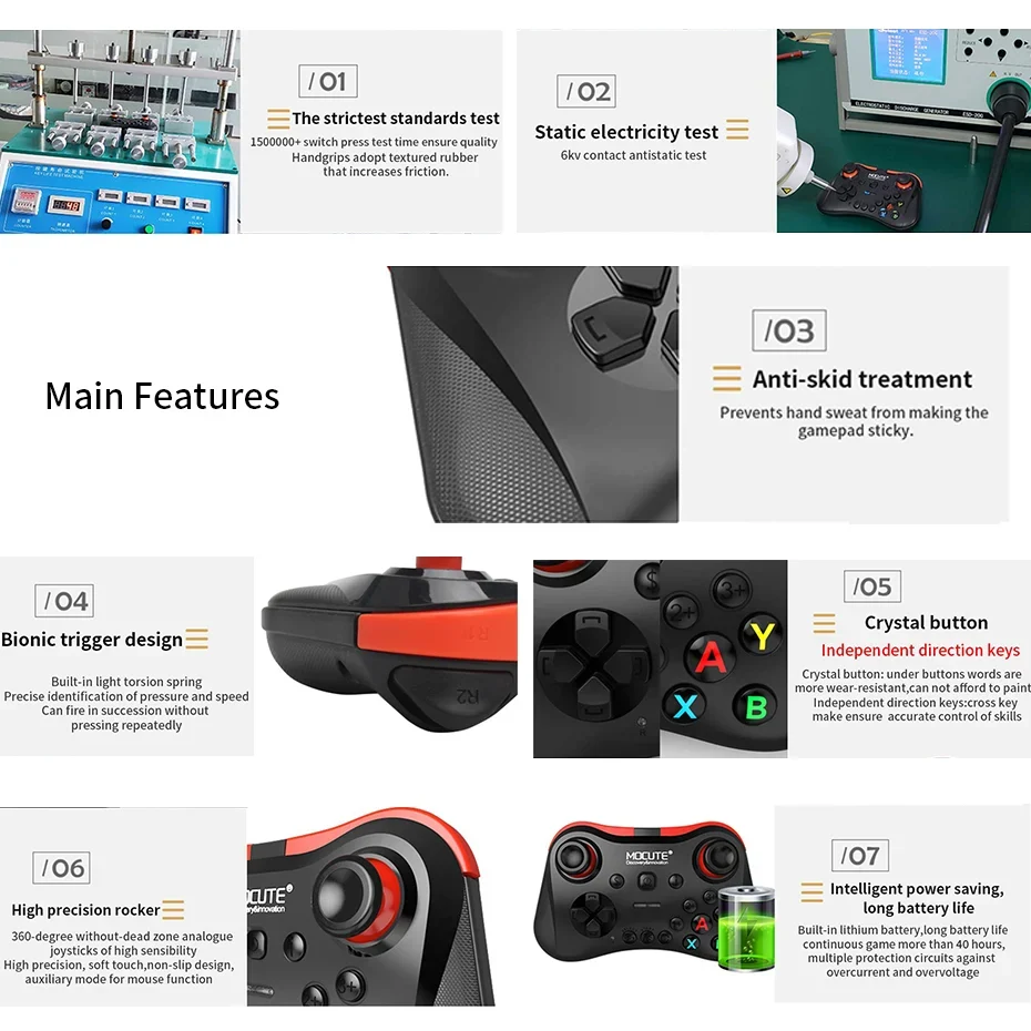 Magic Cart Rechargeable Bluetooth Gamepad