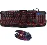 J10 Wired Gaming Keyboard with Tri-Color Backlight