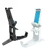 Adjustable White Gamepad Phone Mount Clip