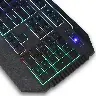 Colorful Backlit Keyboard and Adjustable DPI Mouse Combo