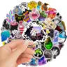 50-Piece PVC Waterproof Graffiti Sticker Set