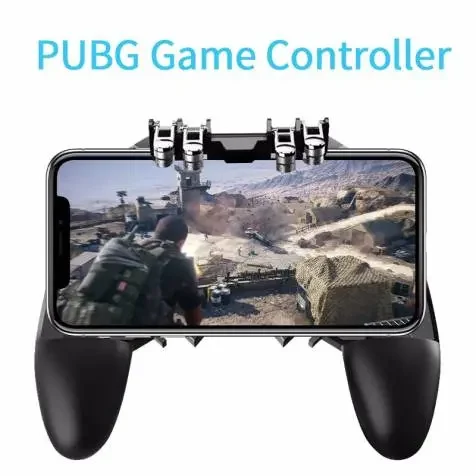 Six Finger Mobile Gaming Trigger Controller for PUBG