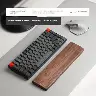 Premium Wooden Desk Support Pad For Keyboard And Mouse