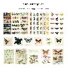 Retro Vintage Decorative Sticker Collection – 166-Piece Set