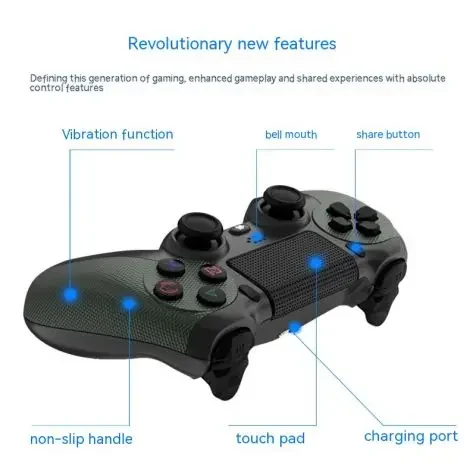 Six Axis Wireless Vibration Controller For Console Gaming