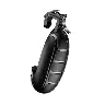 Grenade-Style Mobile Gaming Button Handle, Oil-Absorbing – Black