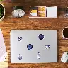 Cute Luggage Magic Graffiti Sticker Set – 50 Printed Pieces