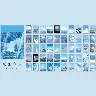Desire Exchange Retro Notebook Sticker Set – 50 Printed Decorative Stickers