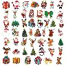 Santa Claus Cartoon PVC Sticker Pack – 50 Pieces