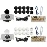 USB Arcade Joystick Control Kit with Chip Board and Buttons