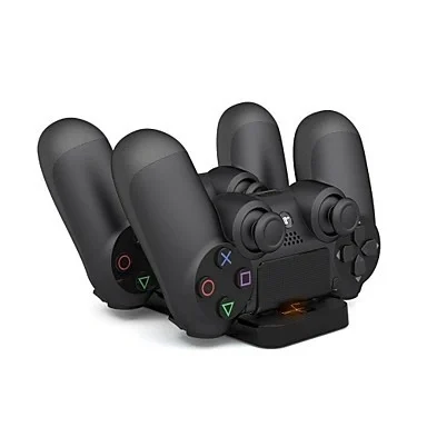 PS4 Controller Dual Charging Dock in Black